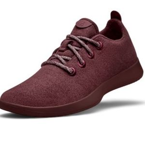 NEW Allbirds Men's Berry Red Wool Runner Sneakers